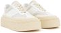 MM6 Maison Margiela Chunky sneakers met plateauzool Wit - Thumbnail 2