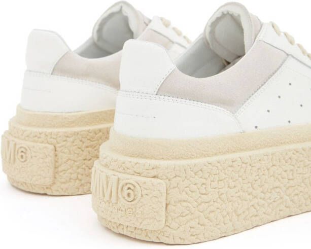 MM6 Maison Margiela Chunky sneakers met plateauzool Wit