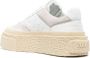 MM6 Maison Margiela Chunky sneakers met plateauzool Wit - Thumbnail 3