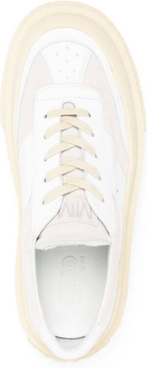 MM6 Maison Margiela Chunky sneakers met plateauzool Wit