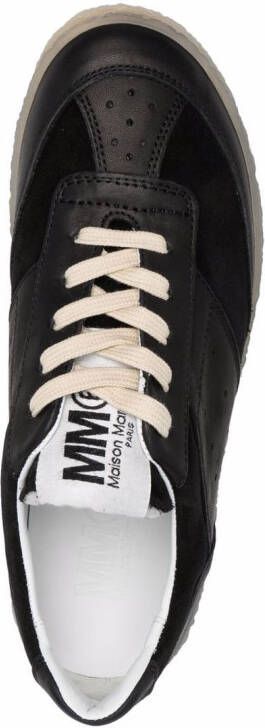 MM6 Maison Margiela 6 Court low-top sneakers Zwart