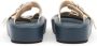 MM6 Maison Margiela Gewatteerde leren sandalen Wit - Thumbnail 3