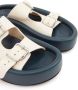 MM6 Maison Margiela Gewatteerde leren sandalen Wit - Thumbnail 4