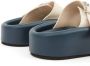 MM6 Maison Margiela Gewatteerde leren sandalen Wit - Thumbnail 5