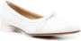 MM6 Maison Margiela Anatomic leren ballerina's Wit - Thumbnail 2