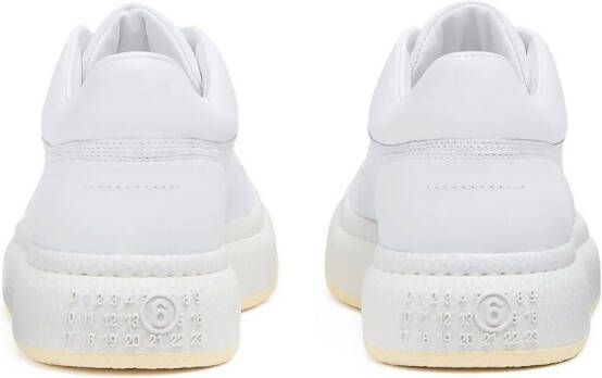 MM6 Maison Margiela Basketbal low-top sneakers Wit