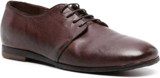 Moma Bufalo Oxford leren schoenen Bruin