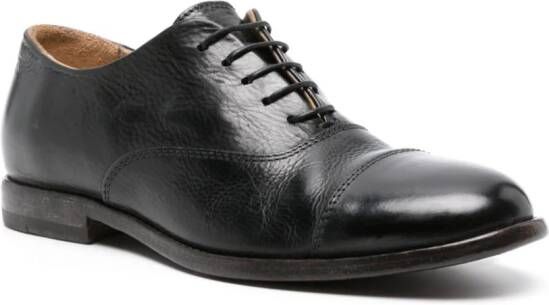 Moma Oxford schoenen met vlakken Zwart