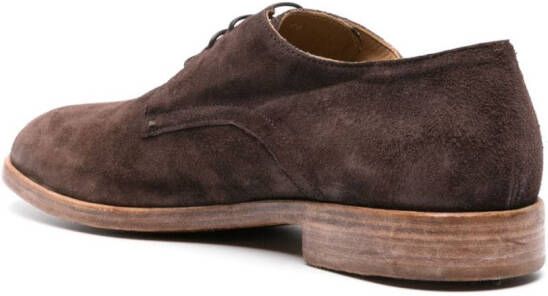 Moma Suède derby schoenen Bruin