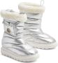 Moncler Enfant Snowboots met logopatch Zilver - Thumbnail 4