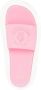 Moncler Leren slippers Roze - Thumbnail 4