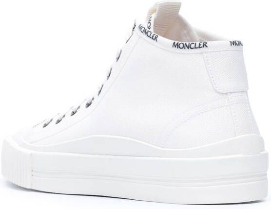 Moncler Lissex high-top sneakers Wit