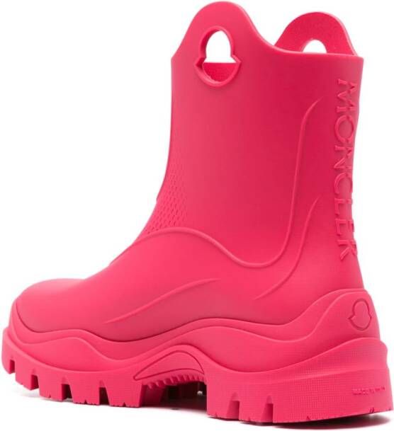 Moncler Misty regenlaarzen Roze