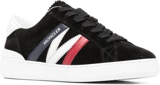 Moncler Monaco low-top sneakers Zwart