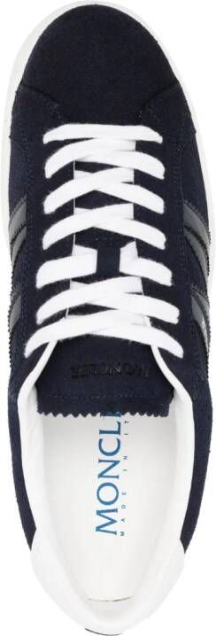 Moncler Monaco sneakers met vlakken Blauw