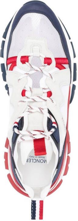 Moncler Sneakers met logoprint Wit