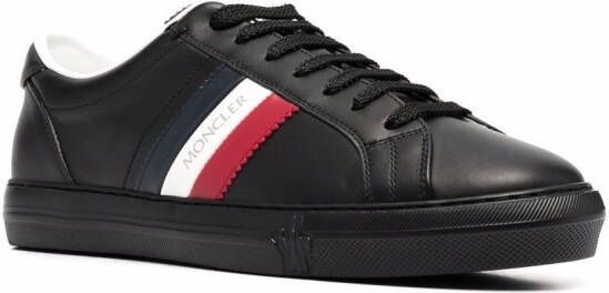 Moncler Sneakers met logoprint Zwart