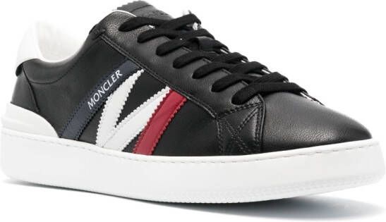 Moncler Sneakers met logoprint Zwart