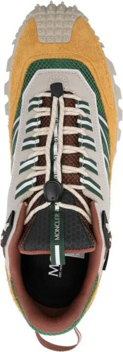 Moncler Trailgrip suède sneakers Groen