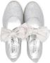 Monnalisa Ballerina's met oversized strik Zilver - Thumbnail 3