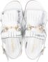 MONTELPARE TRADITION Sandalen met franje Zilver - Thumbnail 3