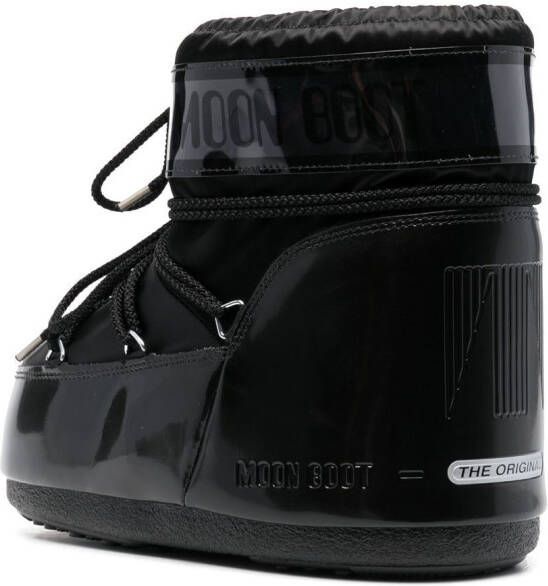 Moon Boot Chunky veterlaarzen Zwart