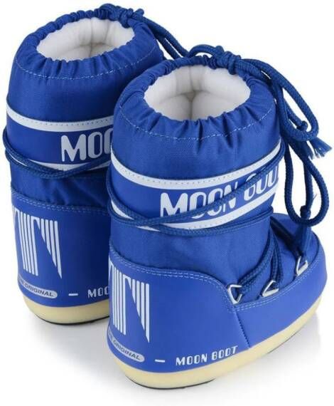 Moon Boot Kids Icon snowboots met logoband Blauw