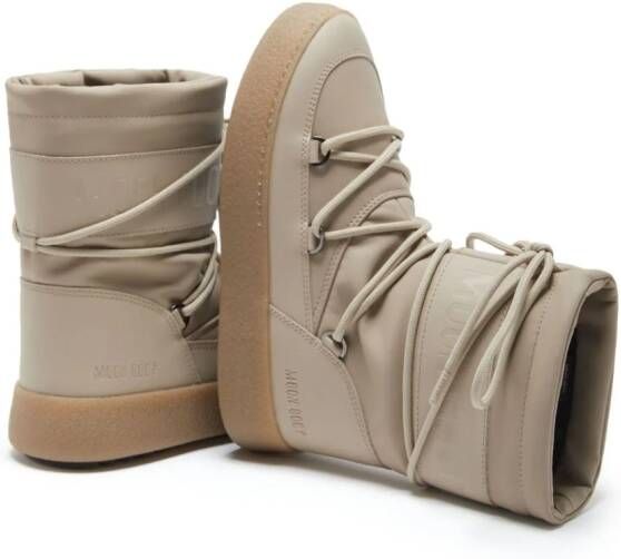 Moon Boot Laarzen met ronde neus Beige