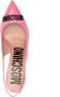 Moschino Lakleren pumps Roze - Thumbnail 4