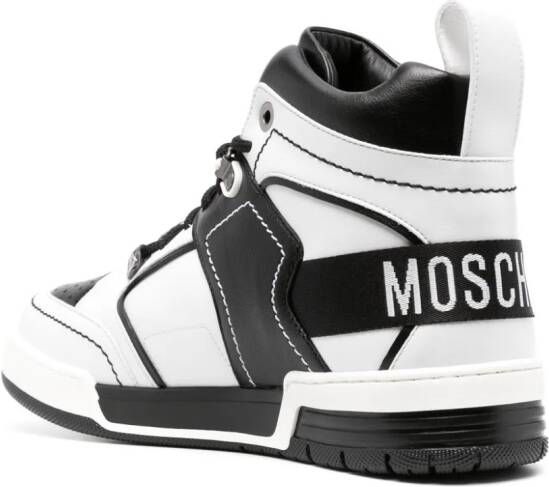 Moschino Asymmetrische sneakers Zwart