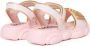 Moschino Kids Leren sandalen Roze - Thumbnail 3