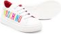 Moschino Kids Leren sneakers Wit - Thumbnail 2