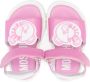 Moschino Kids Sandalen met teddybeerprint Roze - Thumbnail 3