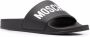 Moschino Kids Slippers met logoprint Zwart - Thumbnail 2