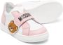 Moschino Kids Sneakers met klittenband Wit - Thumbnail 2