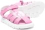 Moschino Kids Teddy Bear leren sandalen Roze - Thumbnail 2