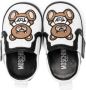 Moschino Kids Sneakers met klittenband Wit - Thumbnail 3