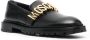 Moschino Loafers met logoplakkaat Zwart - Thumbnail 2