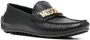 Moschino Loafers met logoplakkaat Zwart - Thumbnail 2