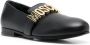 Moschino Loafers met logoplakkaat Zwart - Thumbnail 2