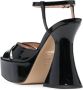 Moschino Lakleren sandalen Zwart - Thumbnail 3