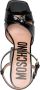 Moschino Lakleren sandalen Zwart - Thumbnail 4