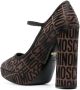 Moschino Pumps met blokhak Bruin - Thumbnail 3