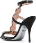 Moschino Sandalen verfraaid met edelsteen Zwart - Thumbnail 3