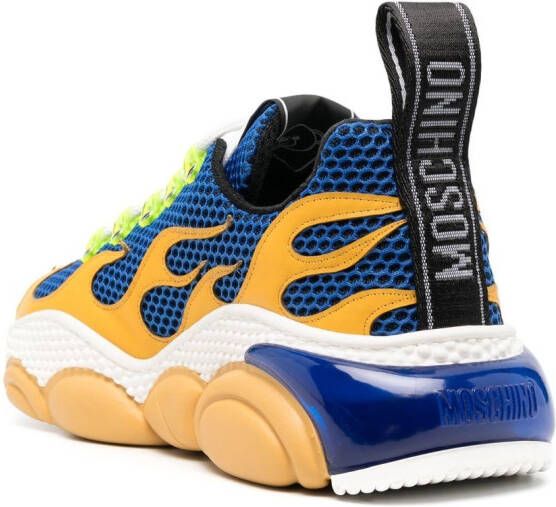 Moschino Sneakers met veters Blauw