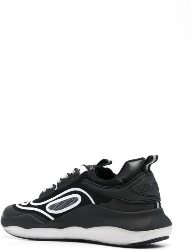 Moschino Sneakers met vlakken Zwart