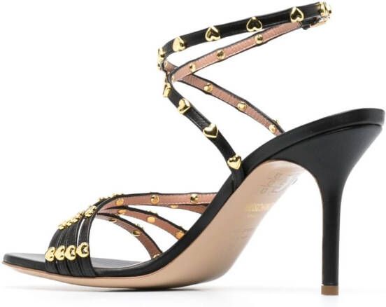 Moschino Sandalen verfraaid met studs Zwart