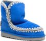 Mou Laarzen met stiksels Blauw - Thumbnail 2