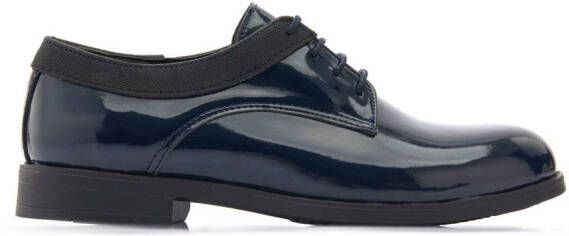 Moustache Oxford veterschoenen Blauw