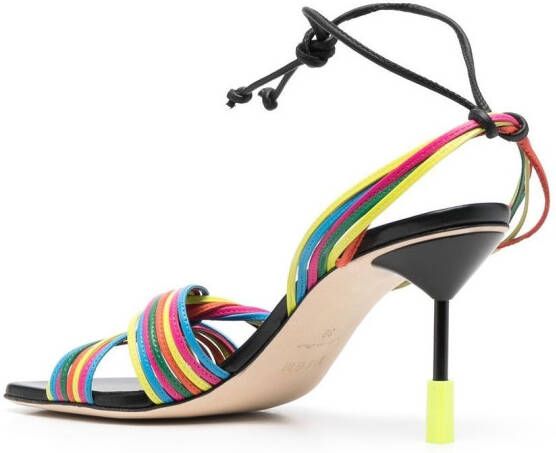 MSGM Sandalen met gedraaid bandje Zwart